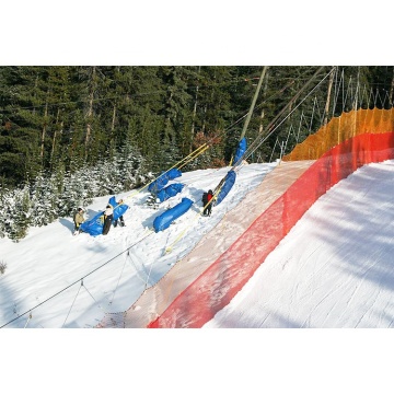 Plastic Ski Resort Safety Net - Red Fence Net