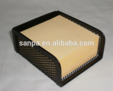 2015 Hangzhou Metal Office Cheap Memo Pad Holder Memo Stand
