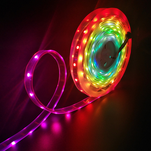 Adresseerbaar RGB DMX512 ledstrip zwart licht