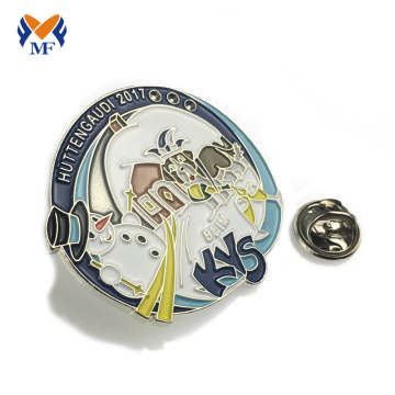 Καυτή πώληση Lovely Cartoon Car Senamel Badge