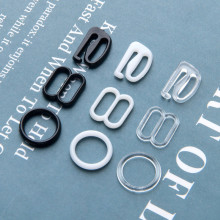 Plastic O-Rings and Sliders for Bra and Underwear Accessories