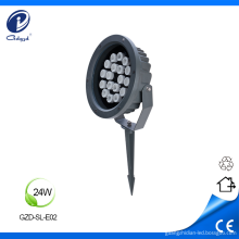 24W architectural IP65 lawn stake flood light led