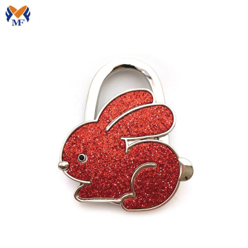 Metal table portable rabbit bag hanger