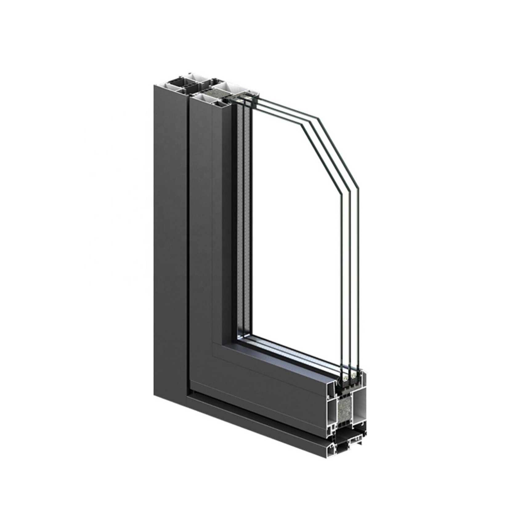 Puerta plegable de aluminio de alto grado del hotel