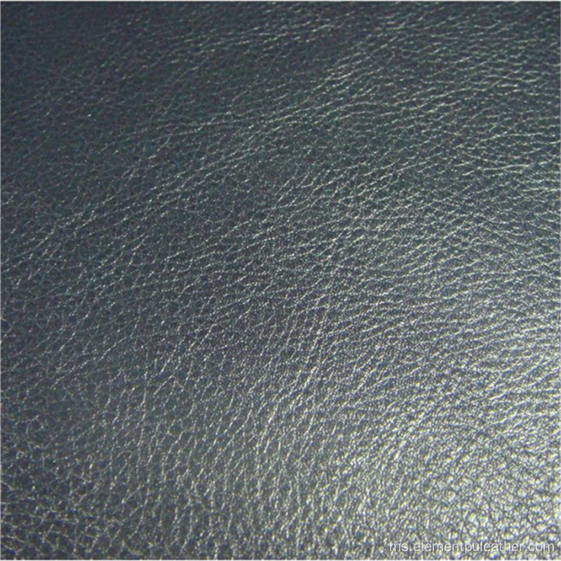 Black Elastic Water Based PU Leather For Pants