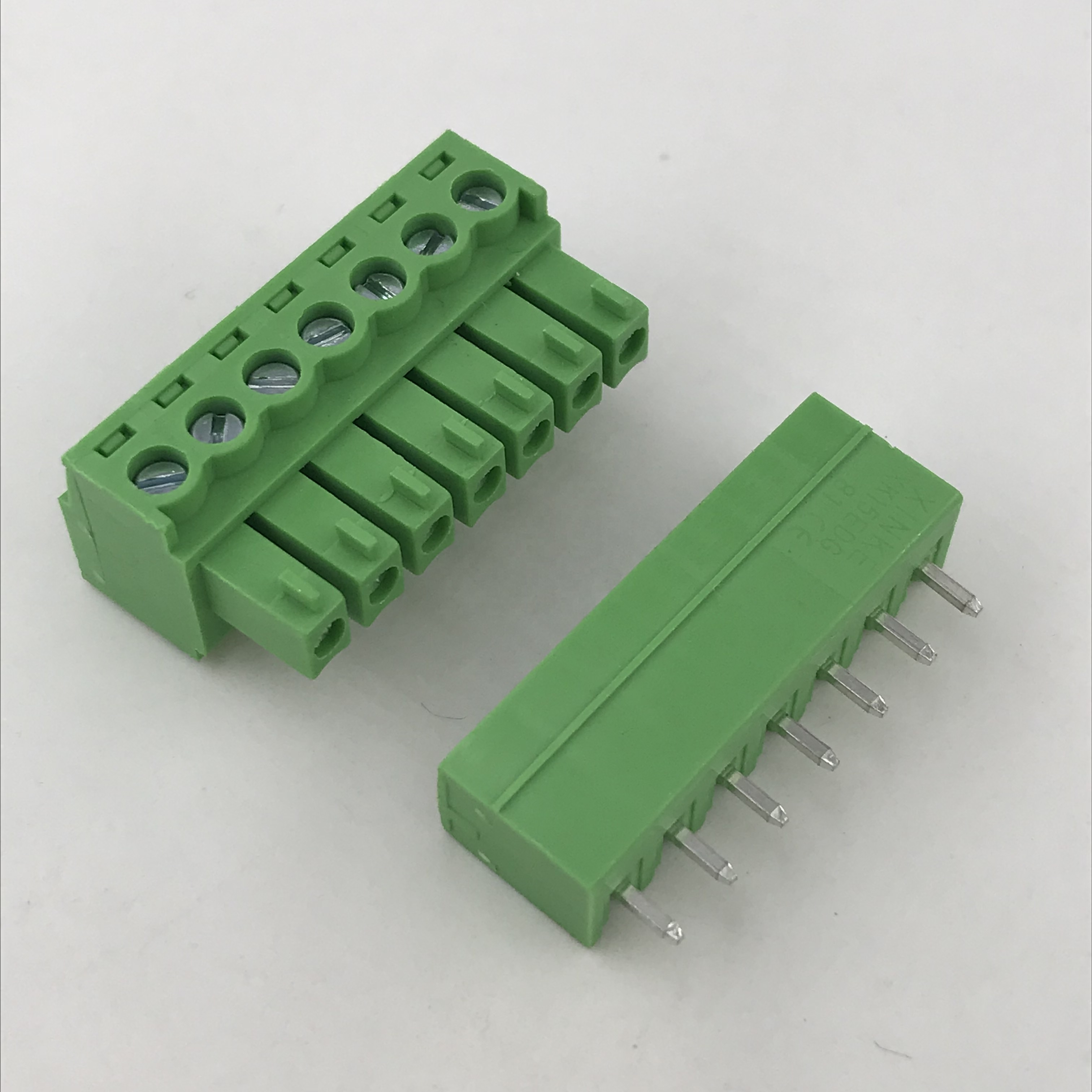 3.5mm Pitch PCB 7 Way Terminal Block 180 degree