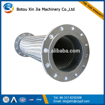 stainless steel flange connection flexible hose