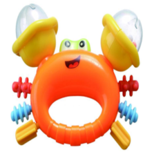 Kulîlka Pîroz a Cute Crab Shape Baby Bell Toy