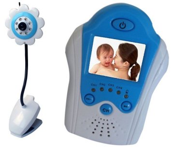 2.4GHz digital 1.5 inch Wireless Baby monitor monitors security colour