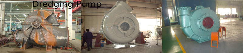 Sand suction steel dredge pump 
