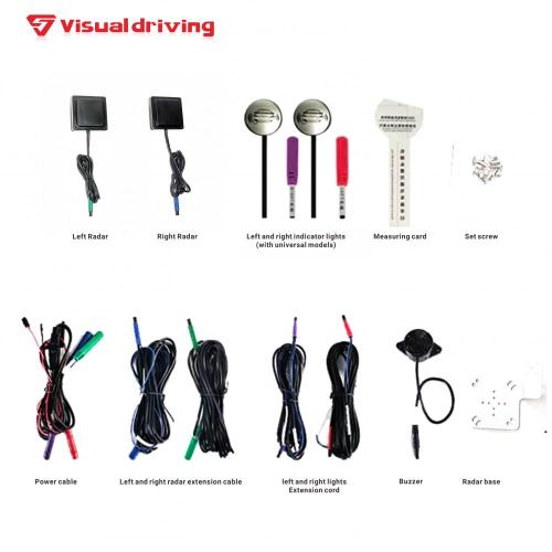 Toyota blind spot monitor system