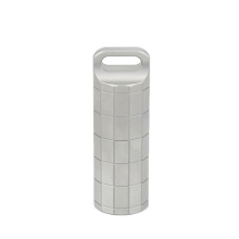 Pill Container Waterproof Capsule Titanium Pill Box Holder