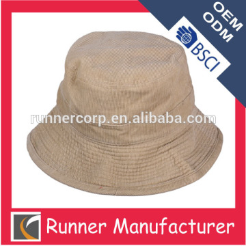 Australian leisure blank corduroy bucket hat