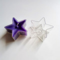 Star shape plastic cup for candle making