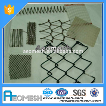 green plastic coated square wire mesh fencing