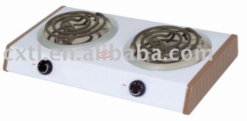 Double electric stove