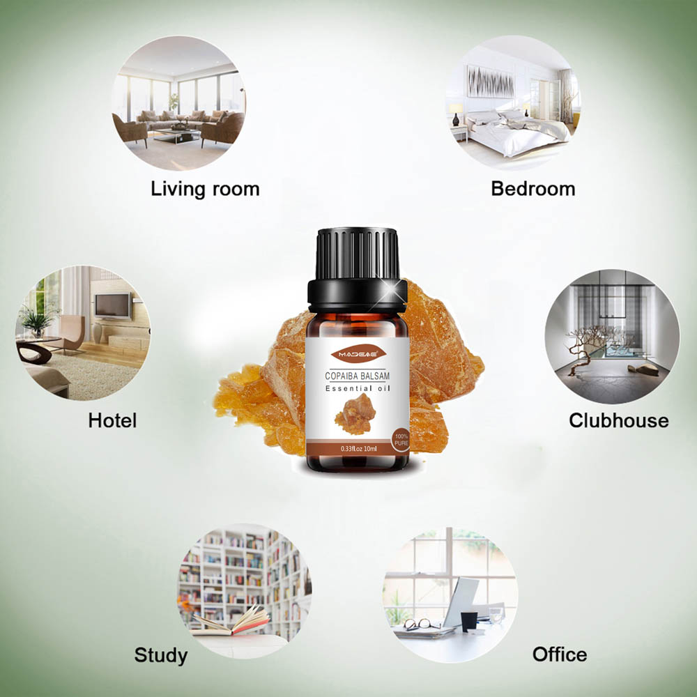 น้ำมันหอมระเหย Copaiba Balsam ธรรมชาติสำหรับการนวด