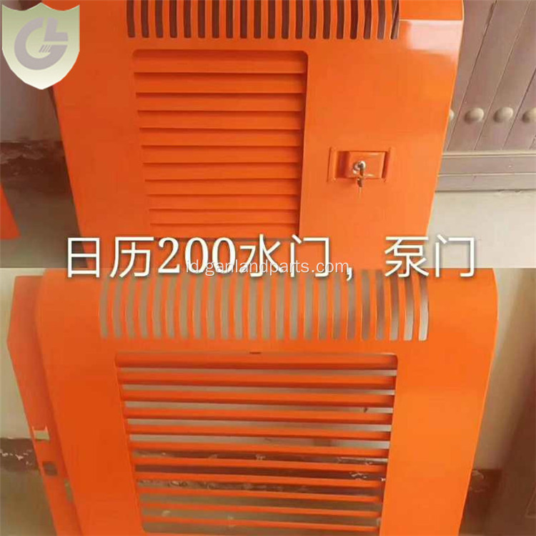 Hitachi EX200 Excavator Side Door untuk Radiator