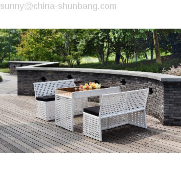 Popular Type Rattan Furniture, Rattan Dining Set / HB21.9322