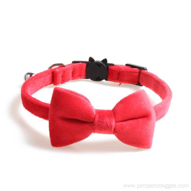 Friendly Luxury Small Pet Cat Bow Tie Collar