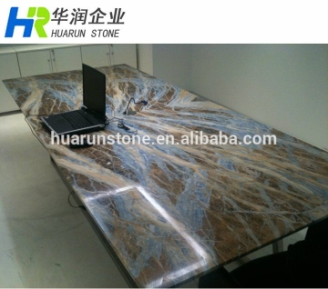 Blue Jeans Marble Table Top, Work Top, Countertop