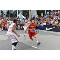 FIBA 3x3 Enlio SESインターロックアウトドアスポーツコートタイル25