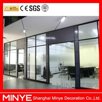 office frameless glass door/tempered glass office door