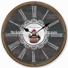12 Inch MDF Garden Decorative Clock