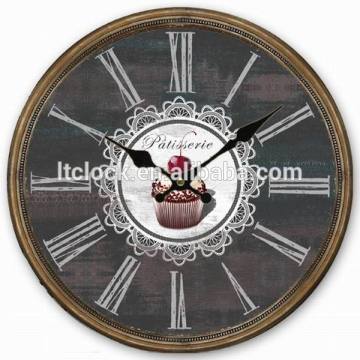 12 Inch MDF Garden Decorative Clock