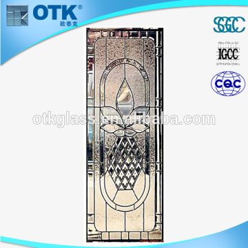 decorative glass for door/decorative stained glass window