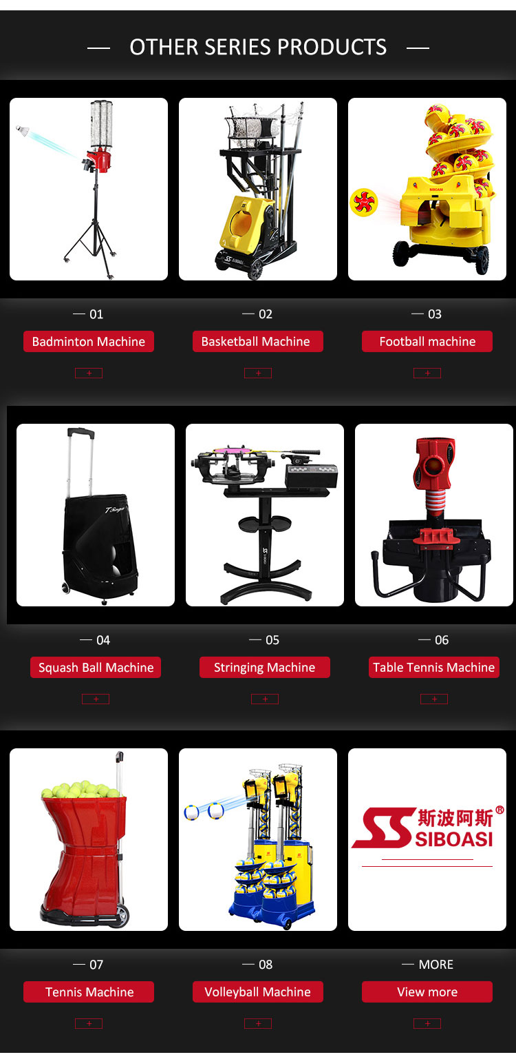 Automatic lifting badminton shuttlecock feeder  training machine