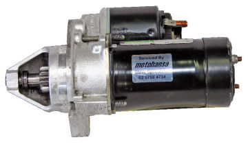 Bosch Pmgr Starter Motors 0.9kw/12 Volt, Cw, 9-tooth Pinion