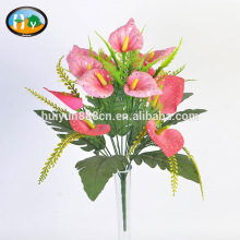 China cheap wholesale Christmas glittering calla lily artificial flower
