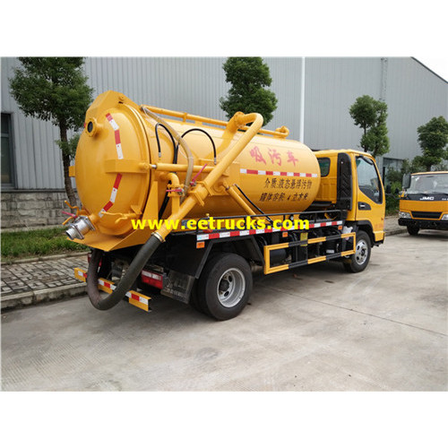 JAC 4500L Fecal Suction Tank Trucks