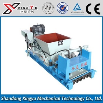 Precast concrete brick forming machine for hollow core slab