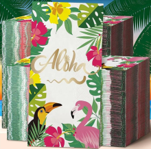 Custom Disposable Decorative Guest Pink Towels