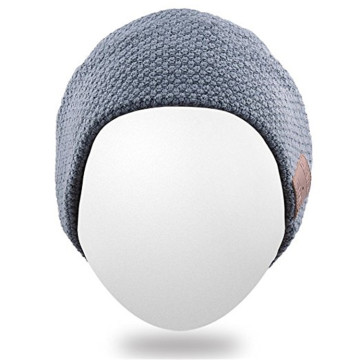 Funny winter bluethooth beanie hat with headphone