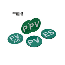 China Factory Custom Solar Warning Label PV ES Reflective Label