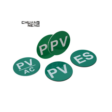 China Factory Custom Solar Warning Label PV ES Reflective Label