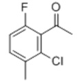 Ethanone, 1- (2-chloro-6-fluoro-3-méthylphényl) CAS 261762-63-4