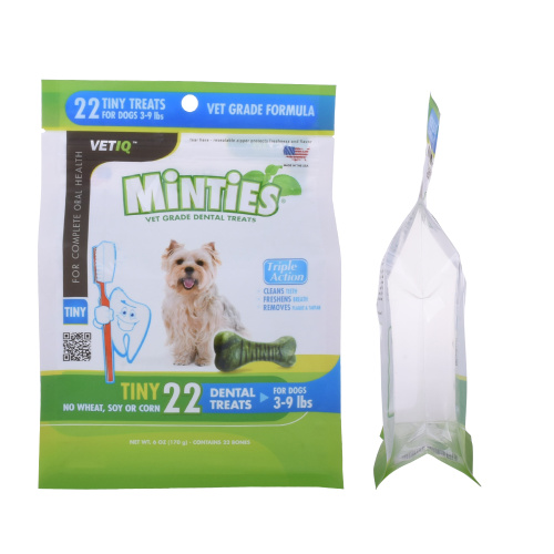 Reclosable Ziplock Pet Pet Food -verpakking van voedingskwaliteit