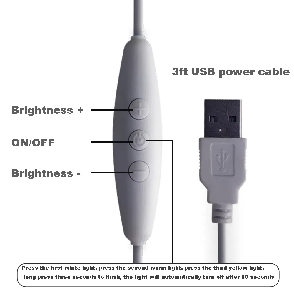 Intelligent Solid Wood, LED Night Light with Unique Features, USB Desk Lamp