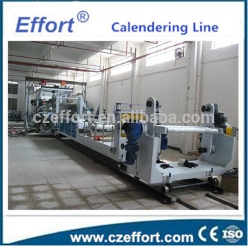 PVC sheet Extrusion Machine, Three Roller Calendering Machine
