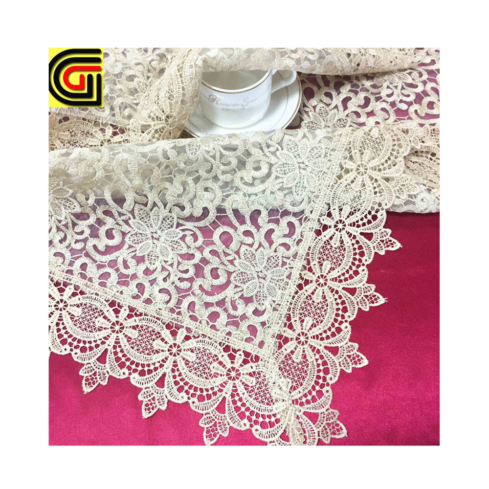 toalhas de mesa wholesale white lace fancy wedding table cloths