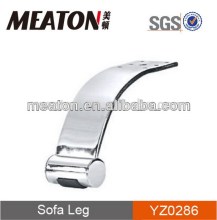 Meaton durable chrome steel sofa leg made in China