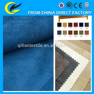 hotsale 100yester suede fabric sherpa suede fabric