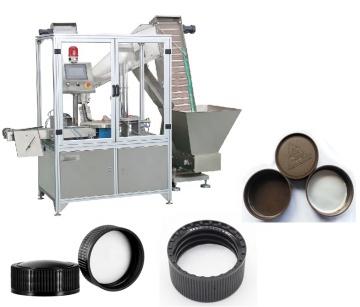 PE Foam Liner Inserting Cap Lining Machine