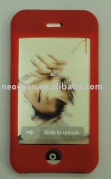 Silicon Case for iPhone red