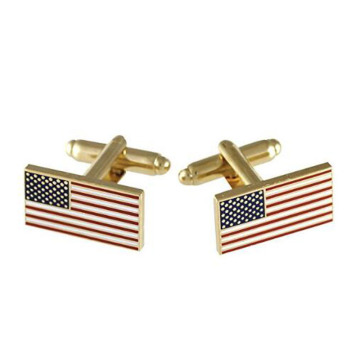 American Flag Metal Cufflinks Perfect For Gift