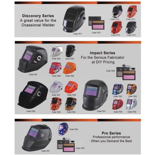 Solar powered Auto darkening TIG welding helmet/argon arc welding mask/grinding helmet Code.7075